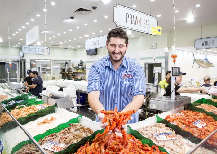 Sydney Fish Market in Pyrmont, Sydney City