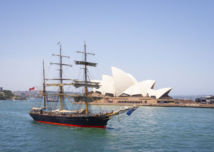 Tall Ship on Sydney Harbour
