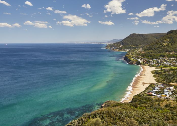 Aerial view of Stanwell Tops Lookout - Royal National Park