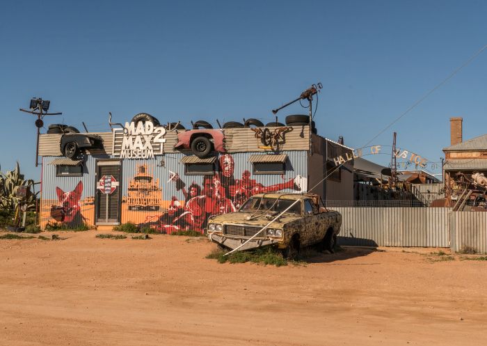 Exterior view of the Mad Max 2 Museum, Silverton 