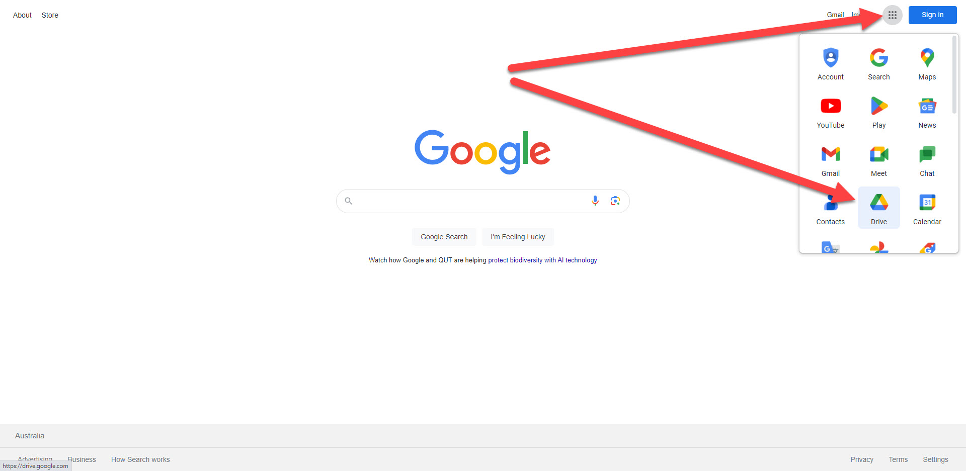 Googleドライブ