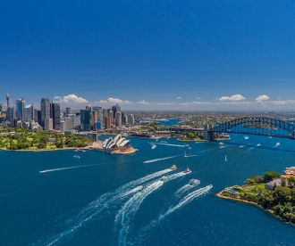 Aerial view of Sydney Harbour, Sydney Harbour