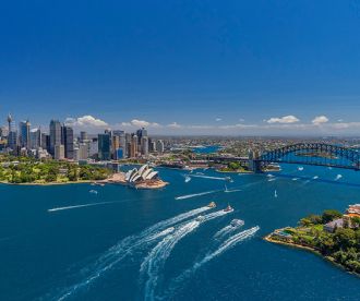 Aerial view of Sydney Harbour, Sydney Harbour