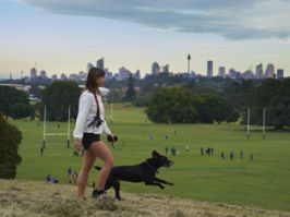 Moore Park with a view, Centennial Parklands in Sydney Mount Steel in Moore Park, Sydney