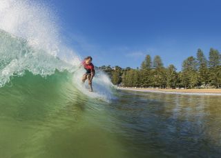 Surfing, Palm Beach