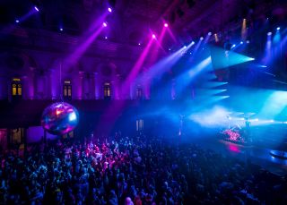 Heaps Gay Qweens Ball music event at Sydney Town Hall