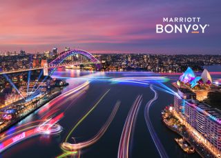 View of hotel room with view of Vivid at Marriott Bonvoy, Circular Quay
