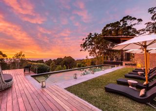 Pool at Spicers Sangoma Retreat, Bowen Mountain