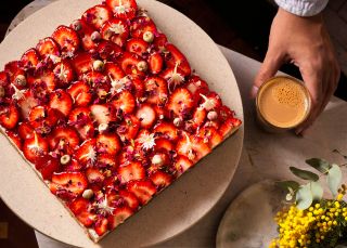 Strawberry Watermelon Cake, Hearthe, Stanmore - Credit: Chris Pearce | Molotov Creative