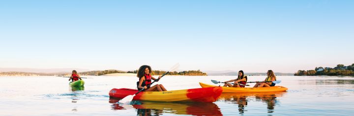 Kayaking on Lake Macquarie - Jetbuzz Watersports