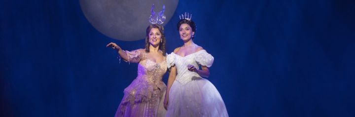 Silvie Paladino and Shubshri Kandiah in Cinderella - Credit: Ben Fon