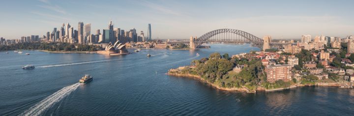Aerial view of Sydney Harbour, Sydney