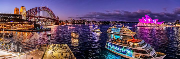 Vivid Sydney, Sydney Harbour