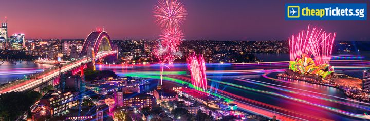 Your ticket to Vivid Sydney with CheapTickets.sg