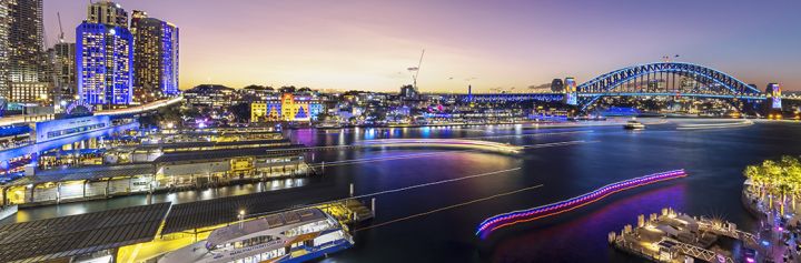 Vivid Sydney, Sydney Harbour
