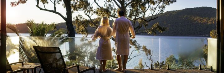 Marramarra Lodge room view, Berowra Waters