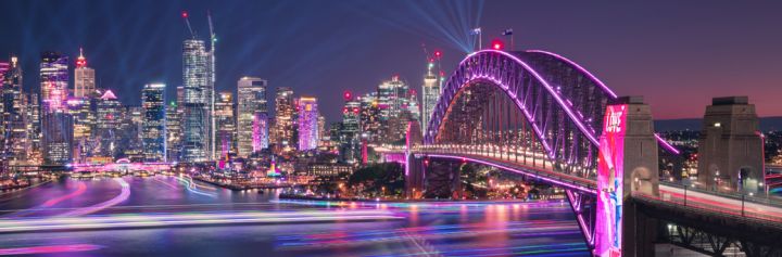 Vivid Sydney, Sydney Harbour