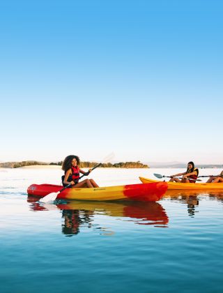Kayaking on Lake Macquarie - Jetbuzz Watersports