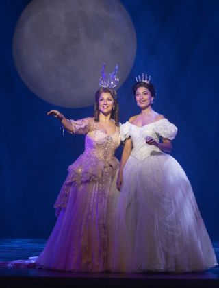 Silvie Paladino and Shubshri Kandiah in Cinderella - Credit: Ben Fon