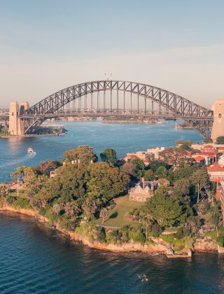Aerial view of Sydney Harbour, Sydney