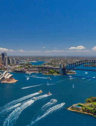 Sydney Harbour Aerial