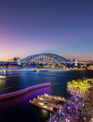 Vivid Sydney, Sydney Harbour