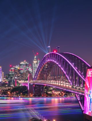 Vivid Sydney, Sydney Harbour