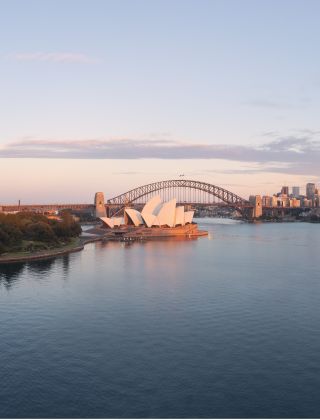 View of Sydney harbour