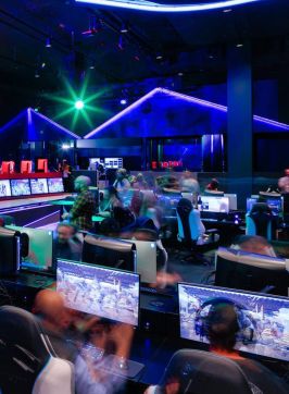 People enjoying PC Gaming, Fortress Sydney