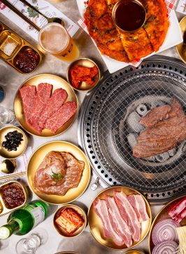 Table of food, 789 Korean BBQ, Green Square, Zetland - Credit: 789