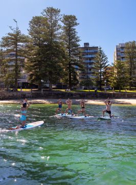 Flow mOcean yoga class, Manly