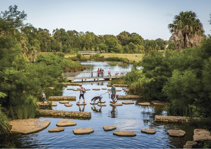 Sydney Park in St Peters 