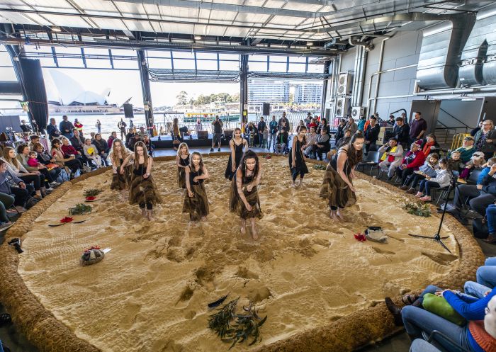 The 2018 National Indigenous NAIDOC Art Fair hosted by Blak Markets at the Overseas Passenger Terminal, Sydney
