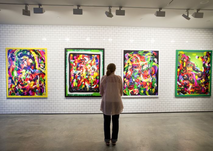 Installation view of the 19th Biennale of Sydney (2014) at the Museum of Contemporary Art Australia
