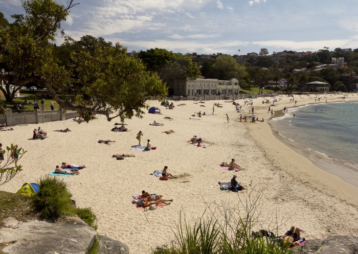 Balmoral Beach with Bathers Pavilion in background, Mosman