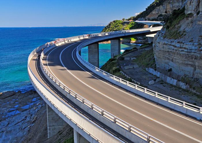 Sea Cliff Bridge - Img; Wollongong Visitor Information Centre