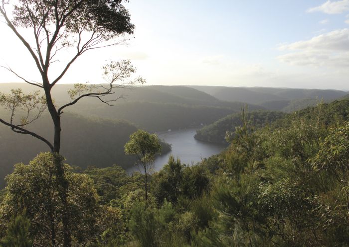 Barnetts lookout in Berowra Heights, Berowra to Cowan via Berowra Waters, Sydney