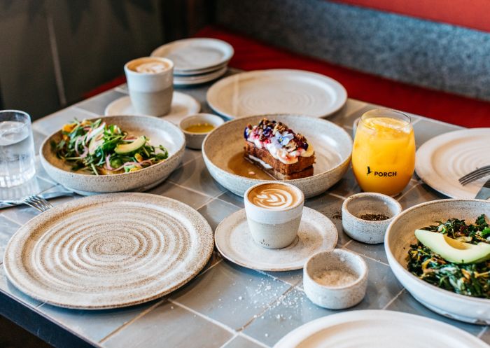 Images of food on table. Porch and Parlour, Bondi - Credit: Kitti Gould