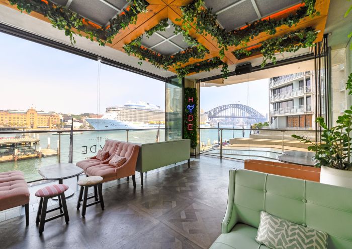 Hyde Hacienda Sydney Bar and Lounge at the Pullman Quay Grand Sydney Harbour