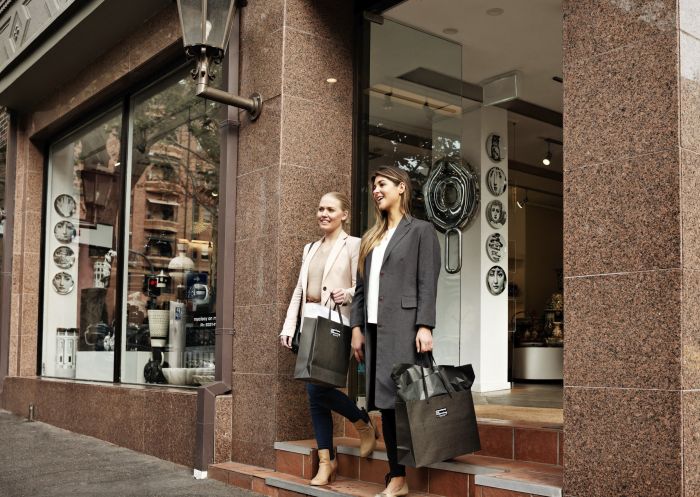 Macleay on Manning, Potts Point Friends enjoying a day of shopping at Macleay on Manning, Potts Point
