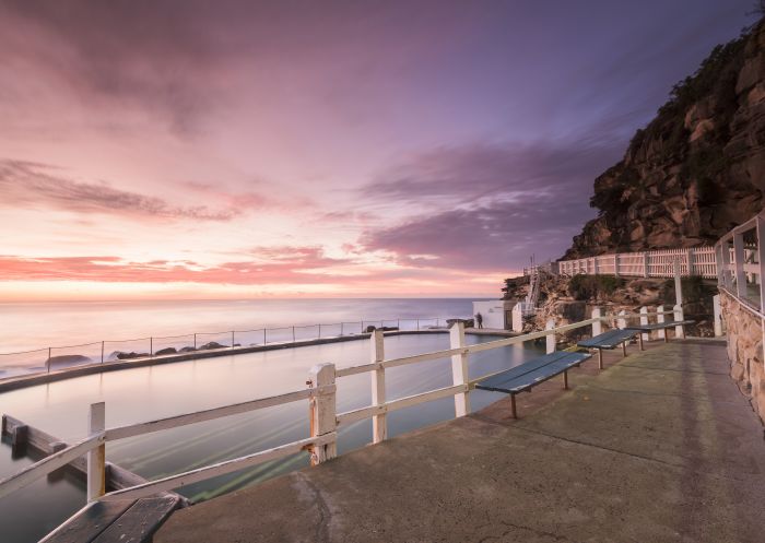 Bronte, Sydney Bronte Baths at sunrise.