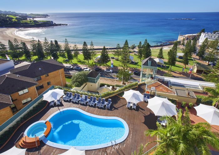 Birds Eye View of Crowne Plaza at Coogee Beach in Coogee, Sydney East