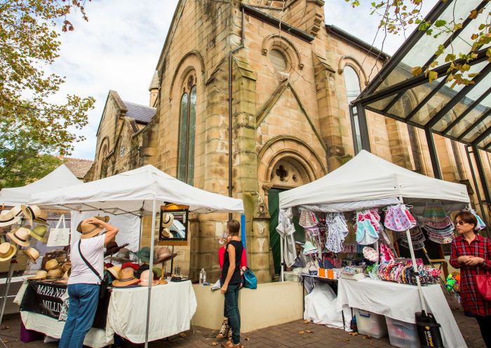 Paddington Markets, Paddington Paddington Markets - over 150 Australian fashion, art, jewellery, homeware and food stalls on display each Saturday at Paddington Uniting Church