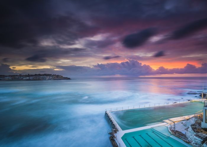 Bondi Icebergs, Bondi Beach Bondi Icebergs at sunrise, Bondi Beach