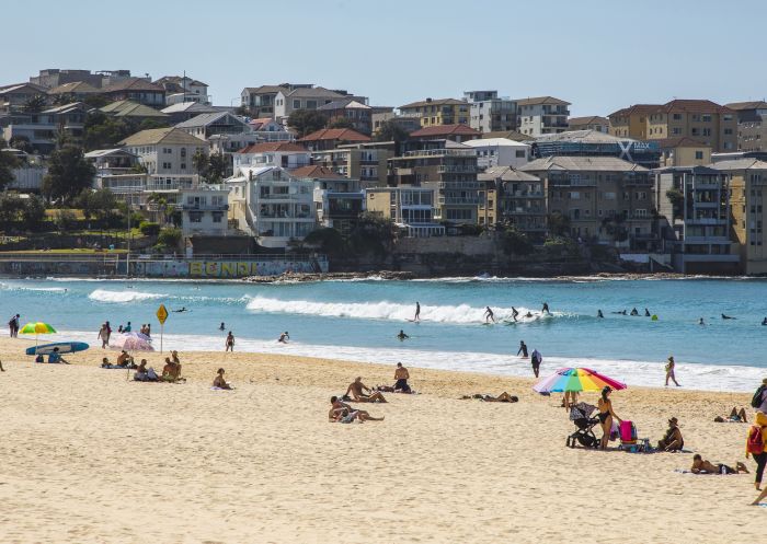 A Summer's day at the Bondi Beach, Sydney East