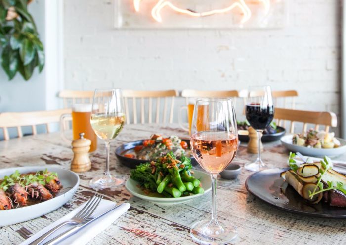North Bondi Fish, Bondi - Credit: Federica Portentoso Food table at North Bondi Fish in Bondi, East Sydney