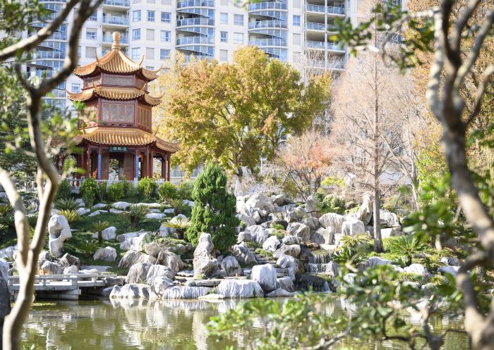 Chinese Garden of Friendship in Darling Harbour, Sydney City