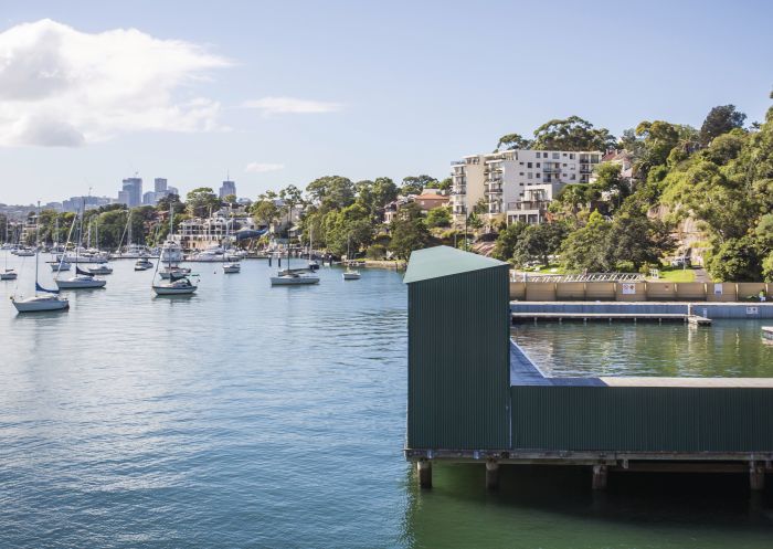 The historic Dawn Fraser Baths in Elkington Park, Balmain