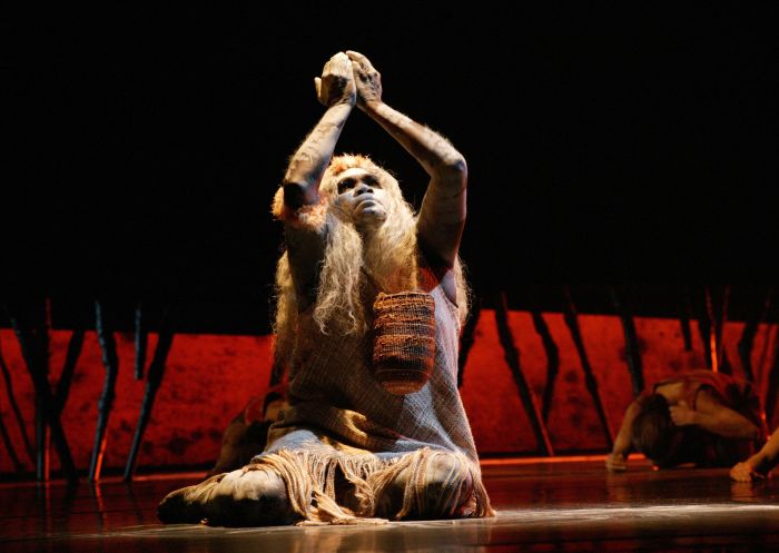 Bangarra Dance Theatre, Kathy Balngayngu Marika in Barangaroo, Sydney City