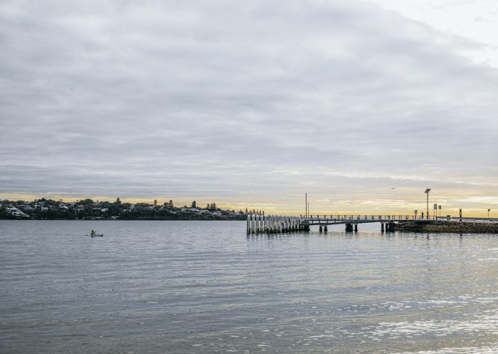 Sunrise over Port Hacking in Bundeena